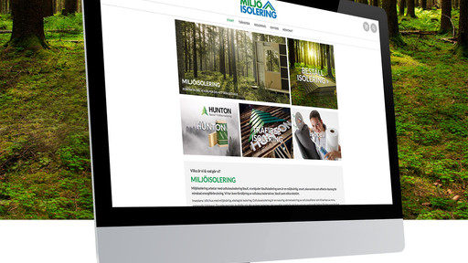 Ny hemsida med webbshop till Miljöisolering
